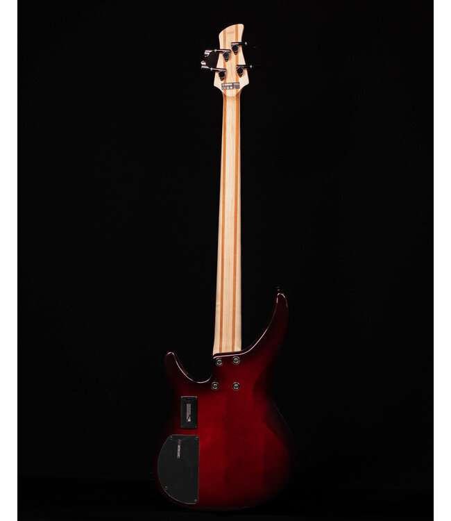 YamahaTRBX604FM 4-String Bass, Dark Red Burst