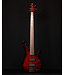 YamahaTRBX604FM 4-String Bass, Dark Red Burst