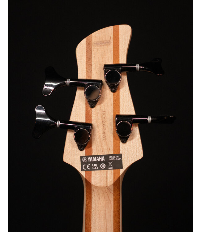 YamahaTRBX604FM 4-String Bass, Dark Red Burst