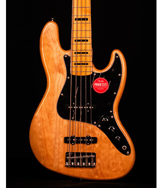 Squier Squier Classic Vibe '70s Jazz Bass V, Maple FB, Natural