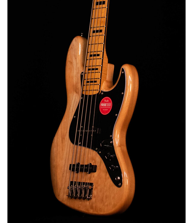Squier Classic Vibe '70s Jazz Bass V, Maple FB, Natural