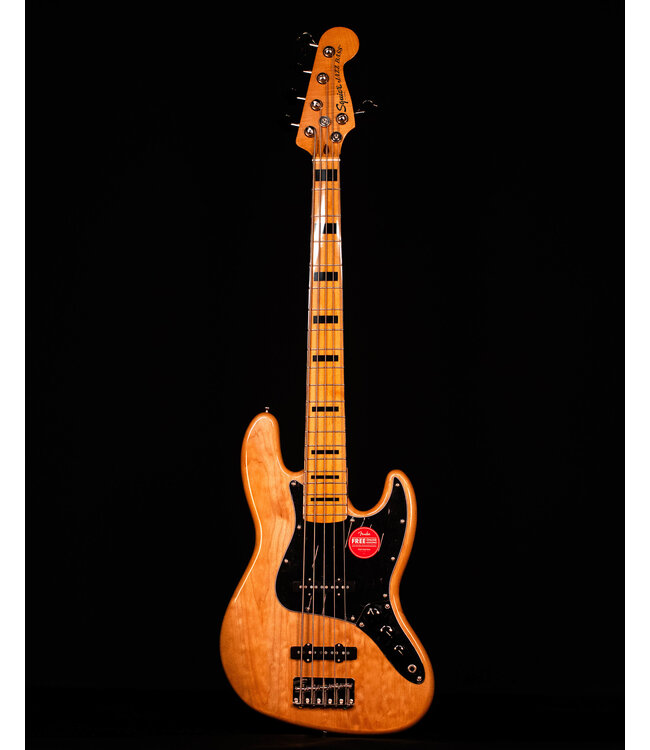 Squier Classic Vibe '70s Jazz Bass V, Maple FB, Natural