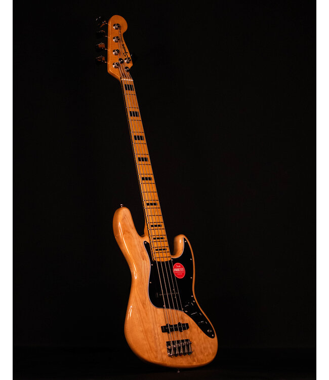 Squier Classic Vibe '70s Jazz Bass V, Maple FB, Natural