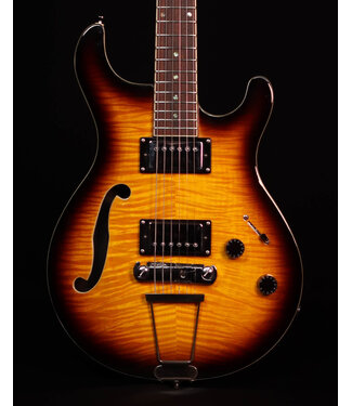 Haywire Custom Guitars Haywire Custom Semi Hollow Body Guitar, Sunburst - USED