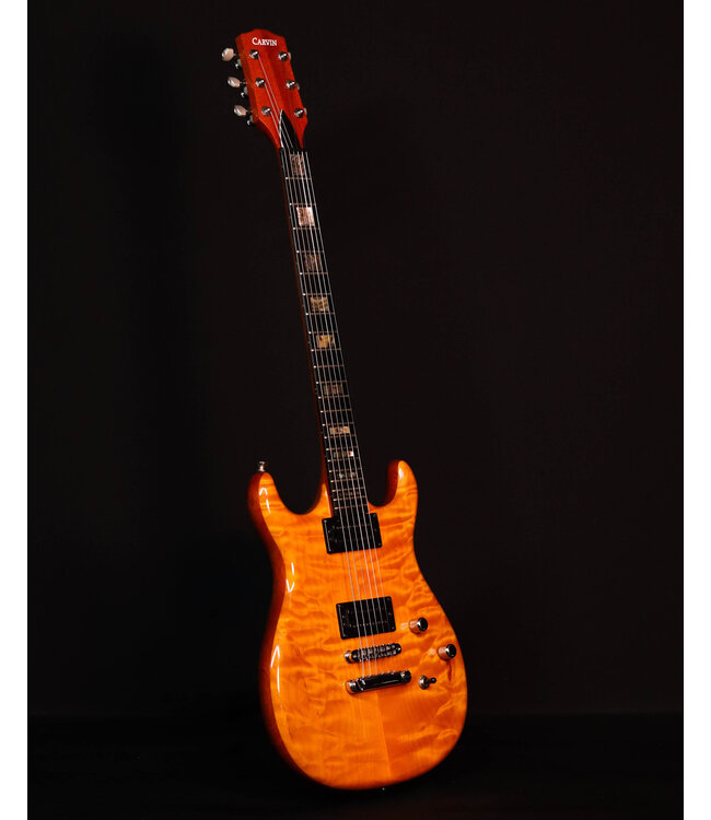 Carvin DC-150 Custom, Gloss Maple, w/ Hard Shell Case, 1994 - USED