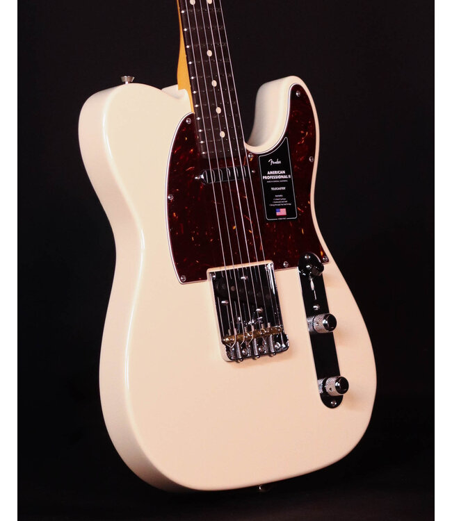 Fender American Professional II Telecaster, Rosewood FB, Olympic White