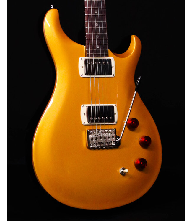 PRS SE DGT, Gold Top with Moons Inlay
