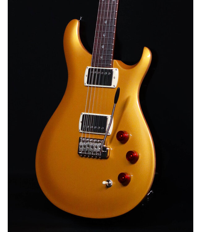 PRS SE DGT, Gold Top with Moons Inlay