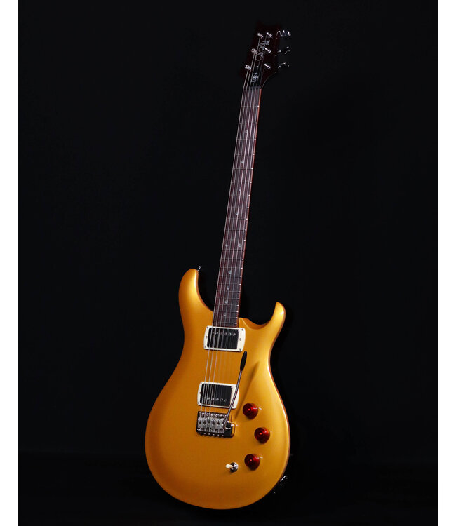 PRS SE DGT, Gold Top with Moons Inlay