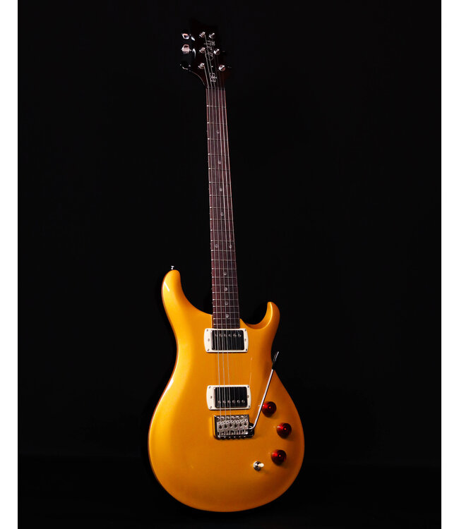 PRS SE DGT, Gold Top with Moons Inlay