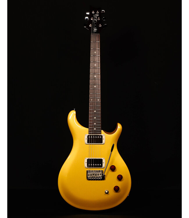 PRS SE DGT, Gold Top with Moons Inlay