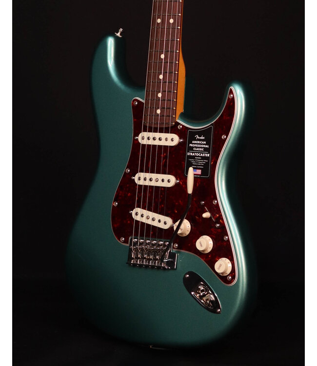 Fender American Pro Classic Stratocaster, Rosewood FB, Faded Sherwood Green Metallic