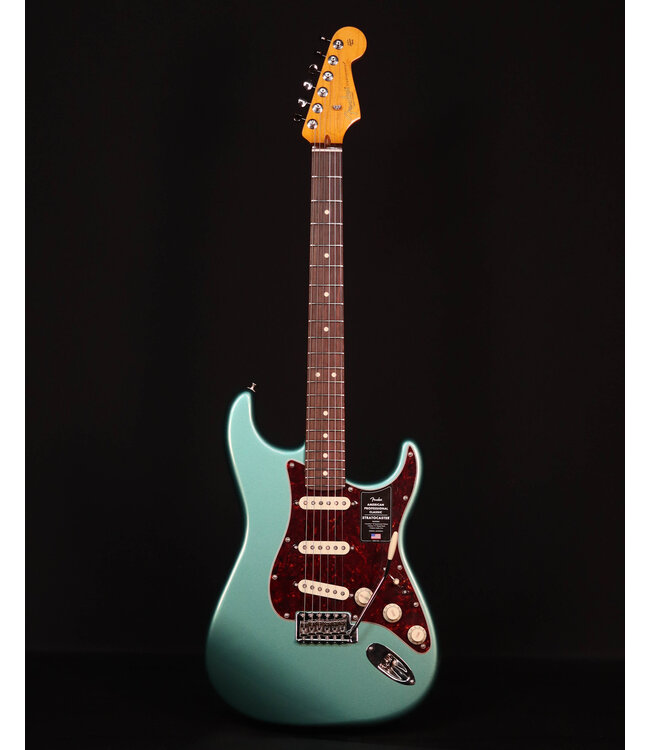 Fender American Pro Classic Stratocaster, Rosewood FB, Faded Sherwood Green Metallic