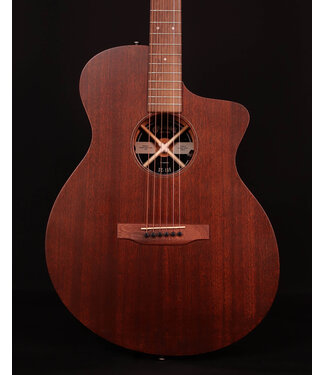 Martin Martin SC-10E Modern Sapele, Satin, Sapele/Sap, Martin E1 Pickup, Bag Included