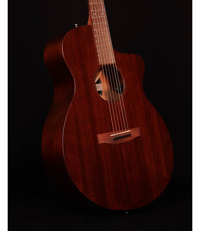Martin SC-10E Modern Sapele, Satin, Sapele/Sap, Martin E1 Pickup, Bag Included