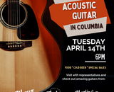 The Search for the Coolest Acoustic Guitar in Columbia!