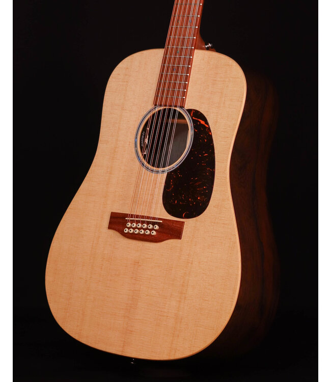 Martin DX2E 12-String Dreadnought Acoustic Electric, Sitka/Faux Brazilian