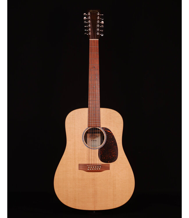 Martin DX2E 12-String Dreadnought Acoustic Electric, Sitka/Faux Brazilian