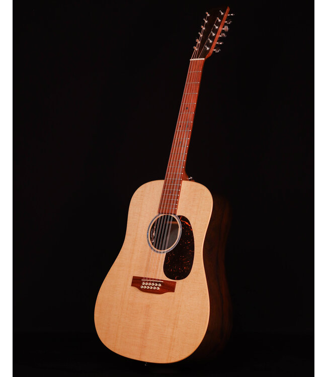 Martin DX2E 12-String Dreadnought Acoustic Electric, Sitka/Faux Brazilian