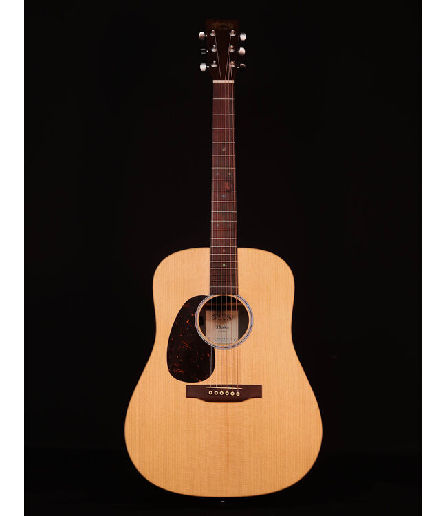 Martin DX2E Dreadnought Acoustic Electric, Lefty, Sitka/Faux Brazilian