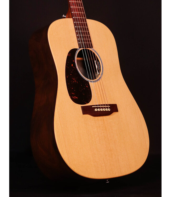 Martin DX2E Dreadnought Acoustic Electric, Lefty, Sitka/Faux Brazilian
