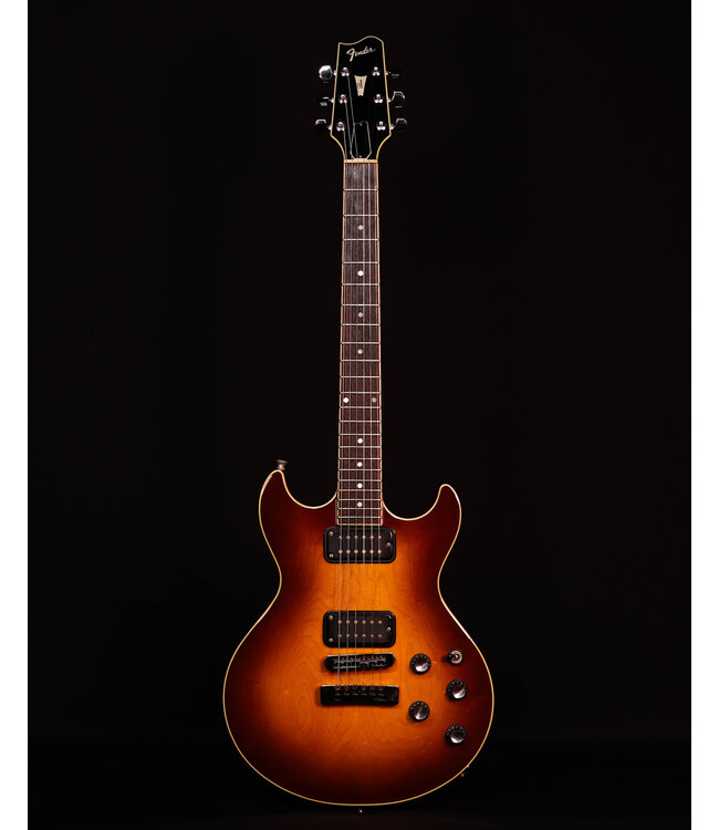 Fender Flame with Hard Shell Case, Autumn Burst SN 40200223 - USED