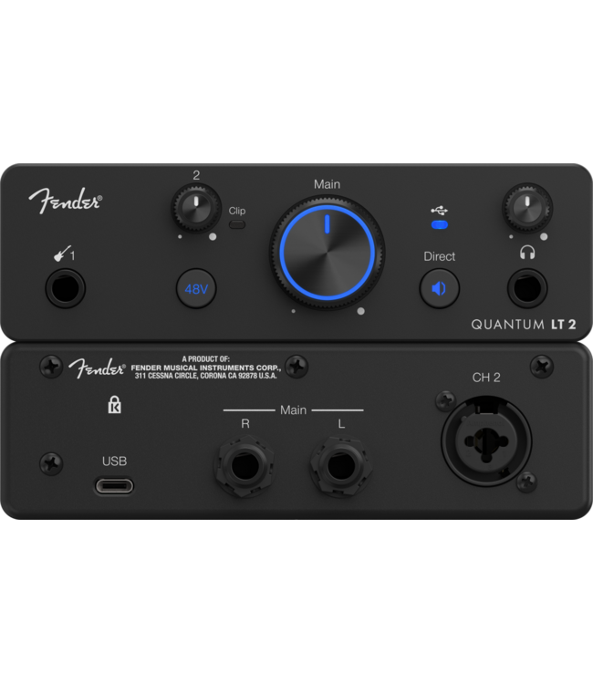 Fender  Quantum LT 2 USB-C Audio Interface