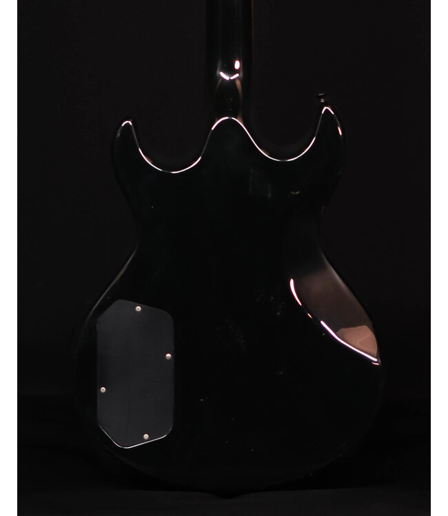 Fender Flame Elite, Black, with Hard Shell Case SN 41203187 - USED