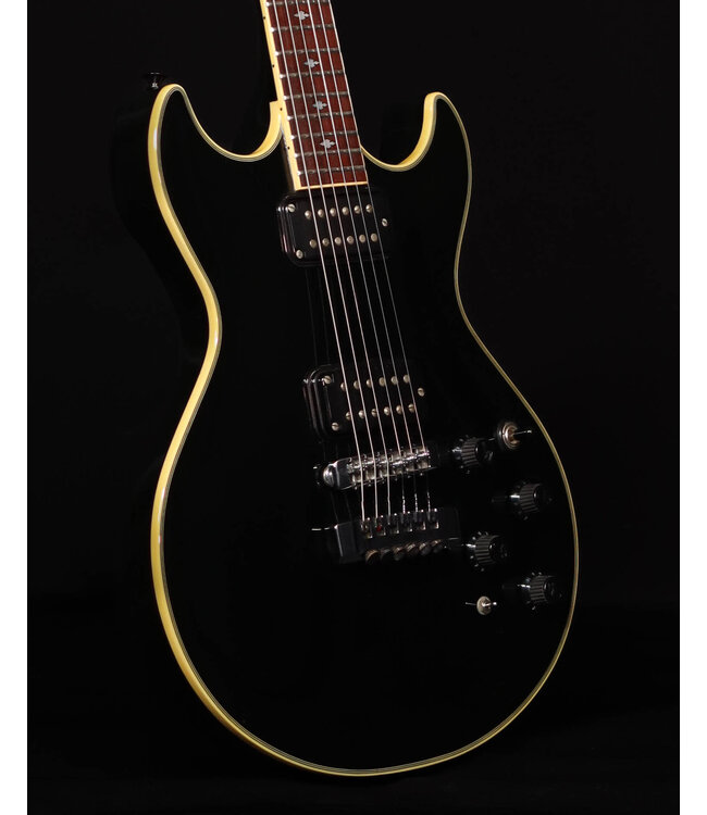 Fender Flame Elite, Black, with Hard Shell Case SN 41203187 - USED