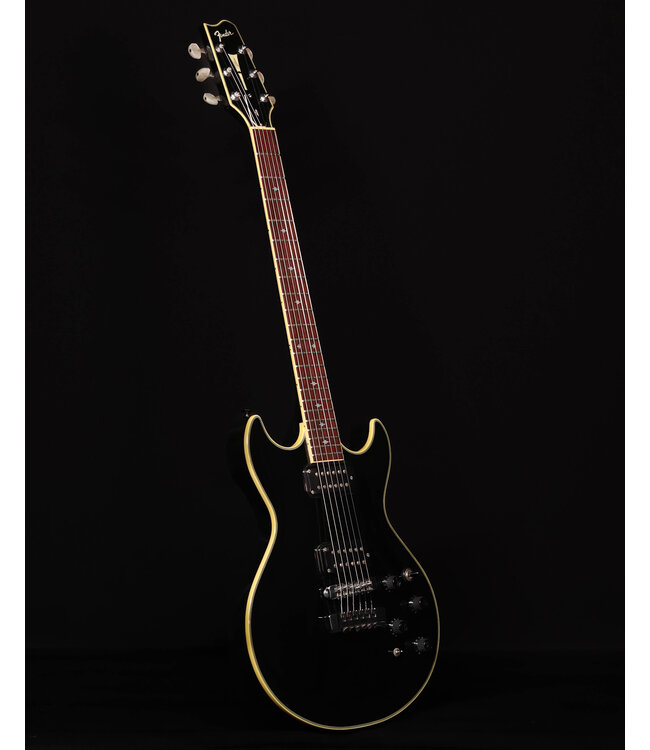 Fender Esprit Flame Elite, Black, W/ Hard Shell Case SN3187 - USED