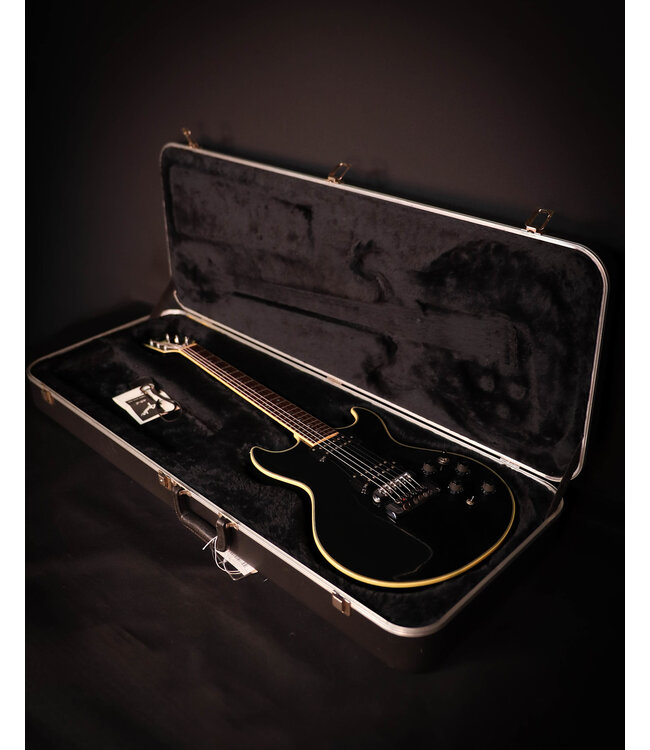 Fender Esprit Flame Elite, Black, W/ Hard Shell Case SN3187 - USED