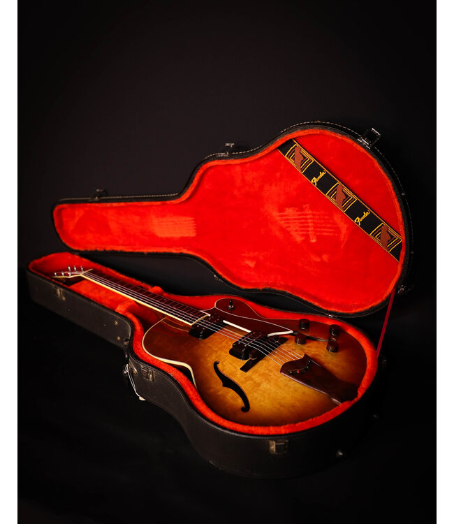 Fender Designed by D'Aquisto Hollow Body Guitar, with Hard Shell Case - USED