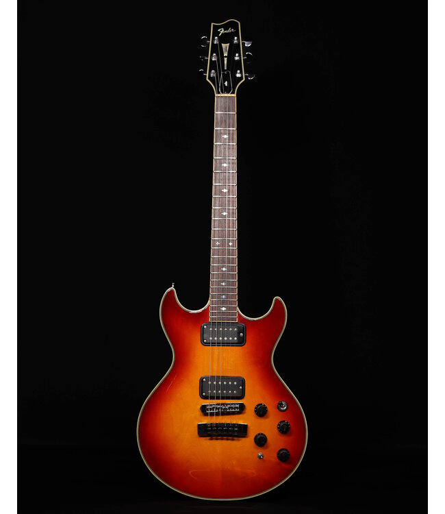 Fender Flame Elite with Hard Shell Case, Cherry Sunburst, SN 40200006 - USED