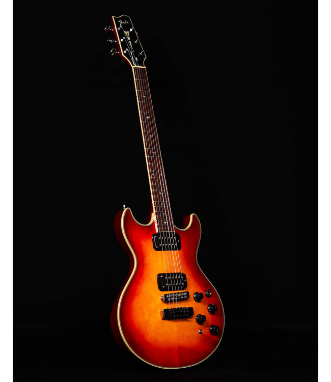 Fender Esprit Elite Flame, W/ Hard Shell Case, Cherry Sunburst, SN0006 - USED