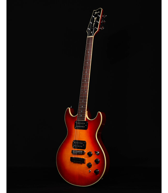 Fender Flame Elite with Hard Shell Case, Cherry Sunburst, SN 40200006 - USED