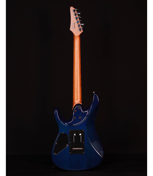 Ibanez AZ24S1F Flame Top Electric, Transparent Turquiose Burst