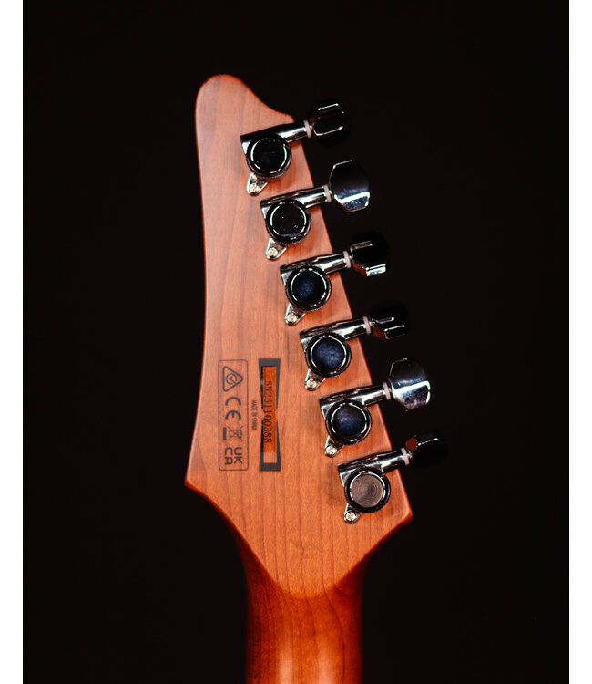 Ibanez AZ24S1F Flame Top Electric, Transparent Turquiose Burst