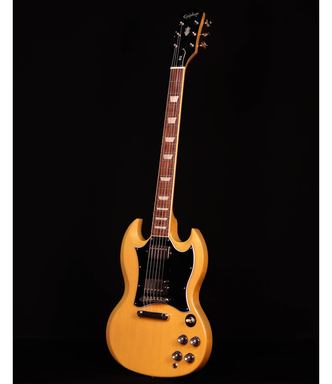 Epiphone SG Standard, TV Yellow (Premium Gig Bag Included)