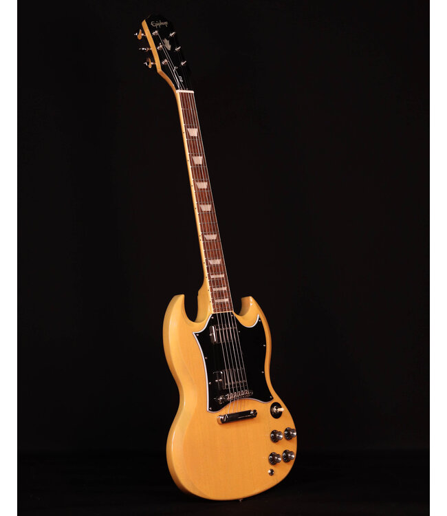 Epiphone SG Standard, TV Yellow (Premium Gig Bag Included)