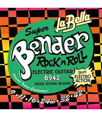 LaBella LaBella Super Polished Guitar Strings XL, 9-42