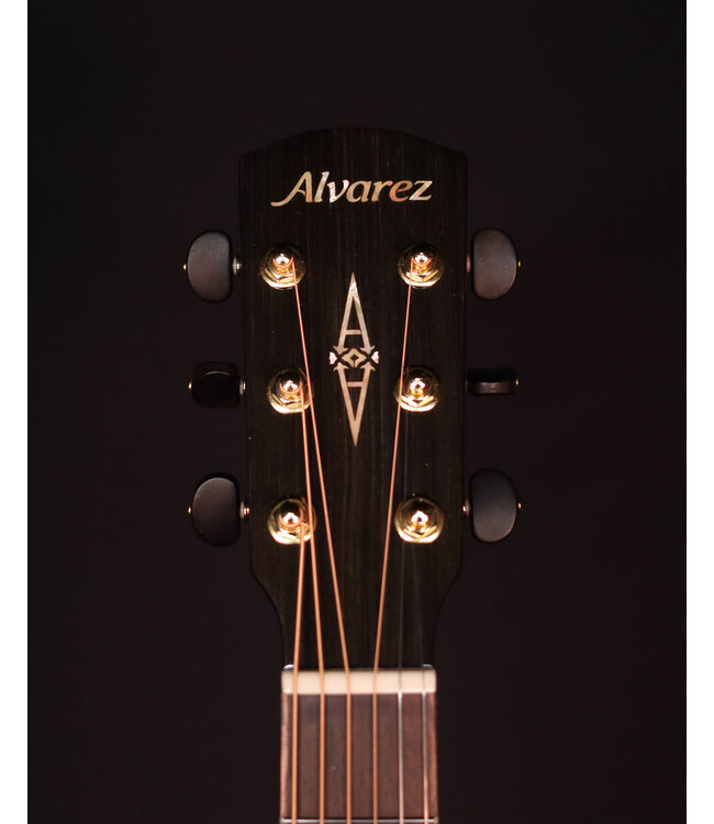 Alvarez MGA77 Acoustic Guitar with Deluxe Gig Bag, Shadowburst - USED