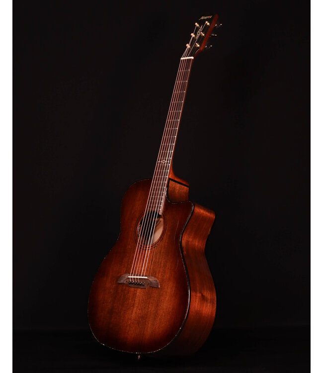 Alvarez MGA77 Acoustic Guitar with Deluxe Gig Bag, Shadowburst - USED