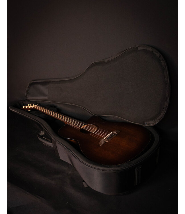 Alvarez MGA77 Acoustic Guitar with Deluxe Gig Bag, Shadowburst - USED