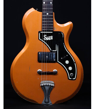 Supro Supro Kingston Orange, w/ Original Hard Shell Case, 1961 - USED