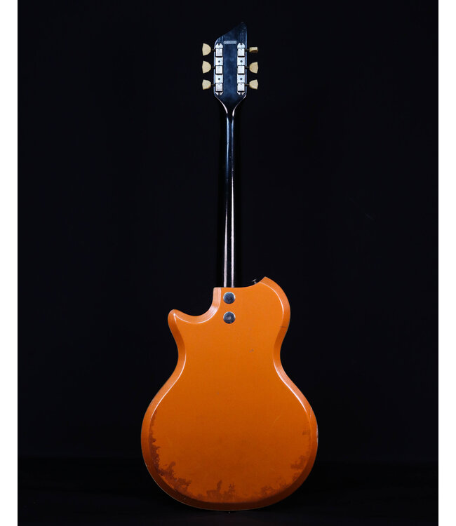 Supro Kingston Orange, w/ Original Hard Shell Case, 1961 - USED