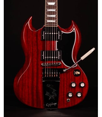 Epiphone Epiphone 1964 SG Standard with Maestro Vibrola Reissue, Cherry Red