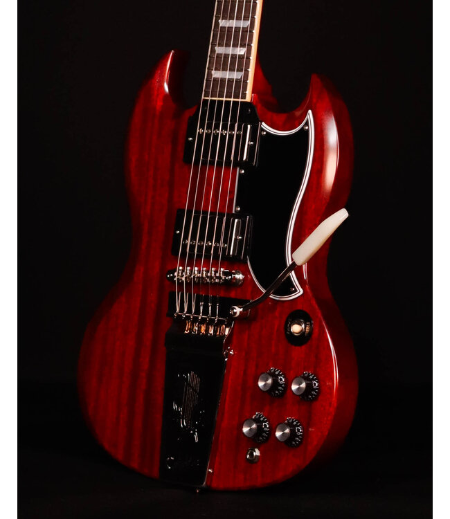 Epiphone 1964 SG Standard with Maestro Vibrola Reissue, Cherry Red