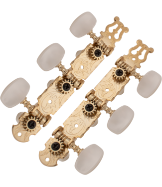 Gotoh Gotoh Classical Tuners - 35G450, Lyra-style, Gold