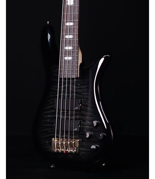 Spector Icon NS-5 Bolt-On 5-String Electric Bass, Black Stain Gloss