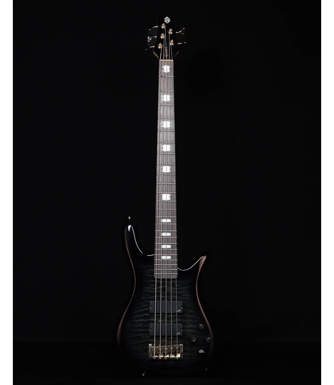 Spector Icon NS-5 Bolt-On 5-String Electric Bass, Black Stain Gloss